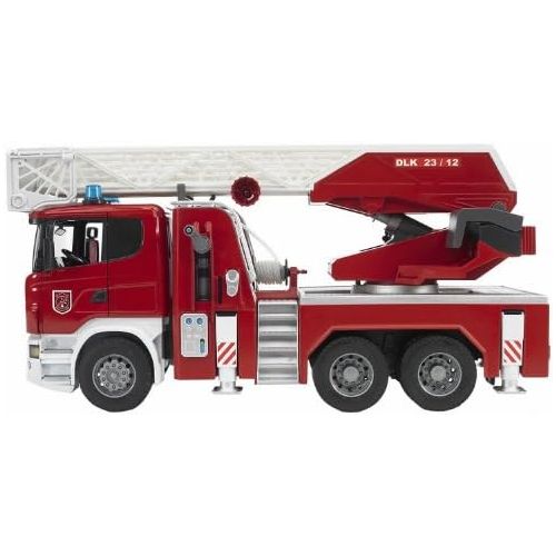  Bruder Toys Bruder Scania R-Serie Fire Engine with Water Pump and L and S Module