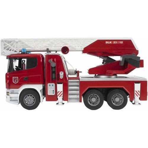  Bruder Toys Bruder Scania R-Serie Fire Engine with Water Pump and L and S Module