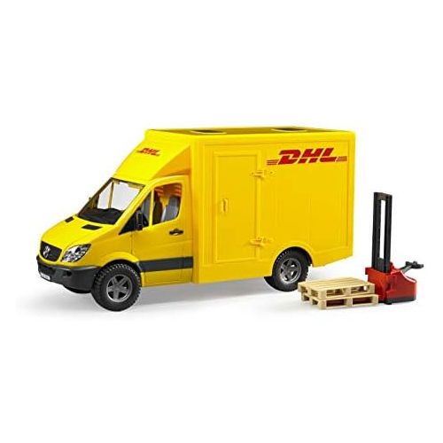  Bruder Toys Bruder MB Sprinter DHL Truck with Hand Pallet Jack