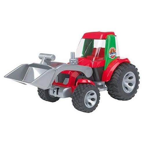  Bruder Toys Bruder Tractor with Frontloader and Rear Tipper