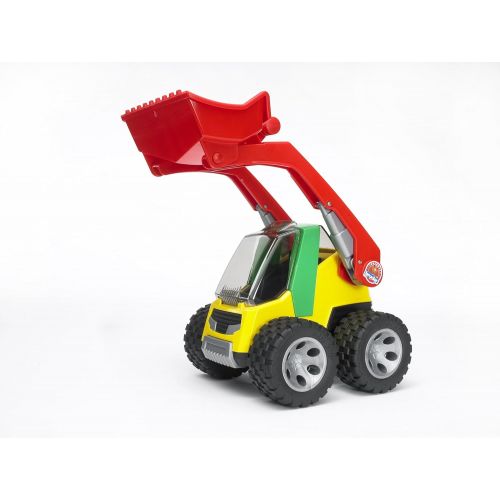  Bruder Toys Bruder Tractor with Frontloader and Rear Tipper