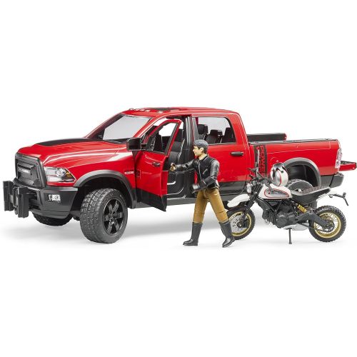  Bruder Toys Bruder Ram 2500 Power Wagon with Trailer and Personal Water Craft with Driver Vehicles-Toys