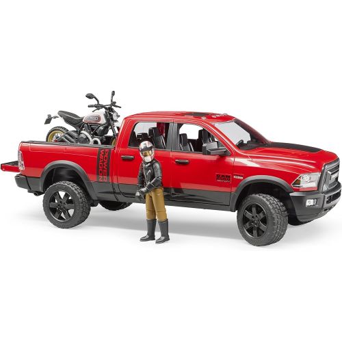  Bruder Toys Bruder Ram 2500 Power Wagon with Trailer and Personal Water Craft with Driver Vehicles-Toys