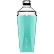 [아마존베스트]BrueMate Shaker, 20oz Triple-Insulated Stainless Steel Cocktail Shaker and Tumbler With Clear, Shatter-Proof Top and Lid (Aqua)