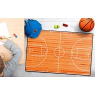 Brumlow Mills EW10162-40x60 Basketball Court Accent Rug, 34 x 5