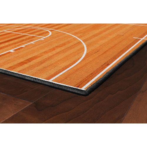  Brumlow Mills EW10162-40x60 Basketball Court Accent Rug, 34 x 5