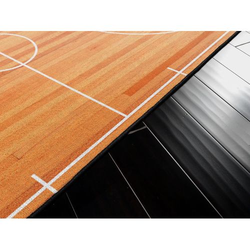  Brumlow Mills EW10162-40x60 Basketball Court Accent Rug, 34 x 5