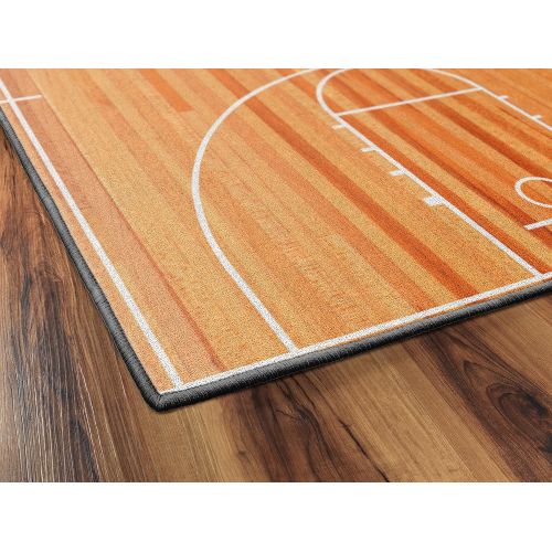  Brumlow Mills EW10162-40x60 Basketball Court Accent Rug, 34 x 5