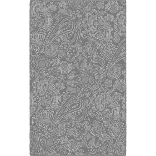  Brumlow Mills EW10039-40x60 Paisley in Gray Rug, 34 x 5