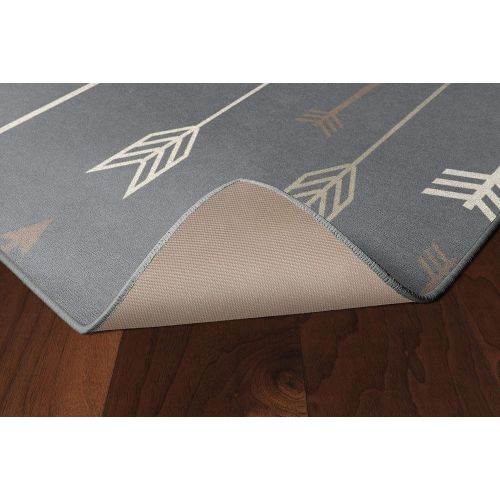  Brumlow Mills EW10233-40x60 Bohemian Arrows Gray Area Rug, 34 x 5