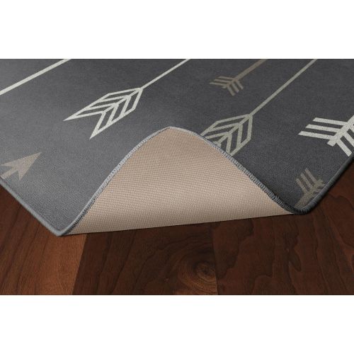  Brumlow Mills EW10233-40x60 Bohemian Arrows Gray Area Rug, 34 x 5