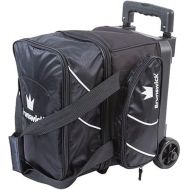 Brunswick Edge Single Roller Bowling Bag, Black