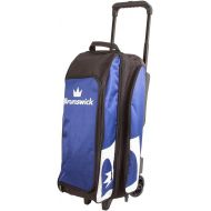 Brunswick Blitz Triple Roller Bowling Bag, Blue