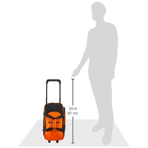 브런스윅 Brunswick Edge Double Roller Bowling Bag, Orange