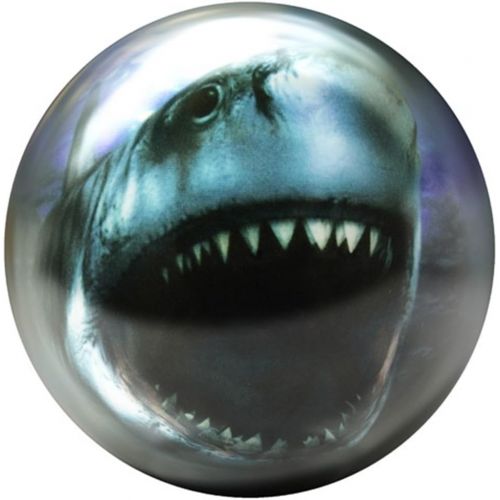 브런스윅 Brunswick Bowling Products Brunswick Shark Glow PRE-DRILLED Viz-A-Ball Bowling Ball
