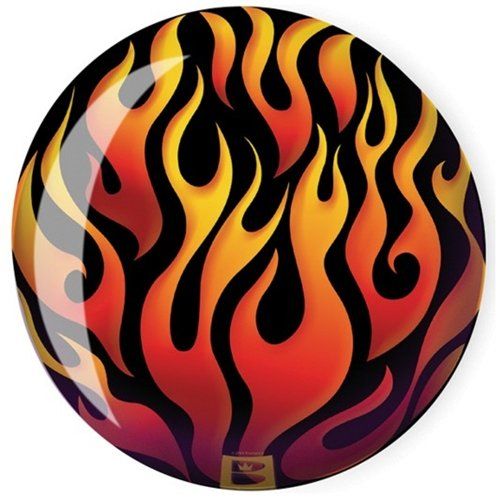 브런스윅 Brunswick Flame Viz-A-Ball Bowling Ball (16lbs)