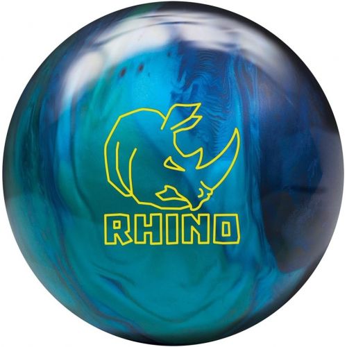 브런스윅 Brunswick Rhino Reactive PRE-DRILLED Bowling Ball- Cobalt/Aqua/Teal