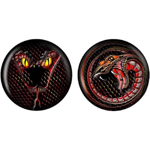 브런스윅 Brunswick Bowling Products Brunswick Snake Glow PRE-DRILLED Viz-A-Ball Bowling Ball