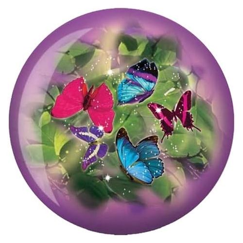 브런스윅 Brunswick Bowling Products Butterflies Glow Viz-A-Ball Bowling Ball