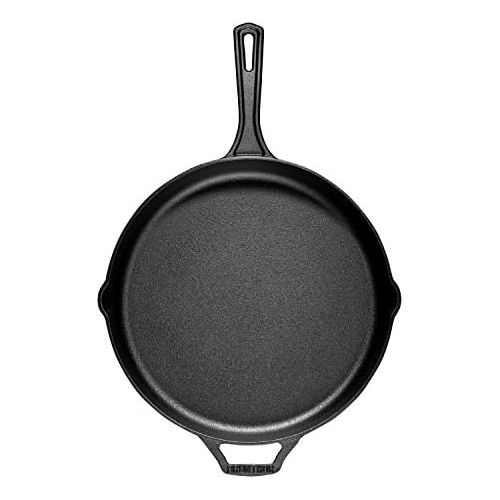  Bruntmor Pre-Seasoned Cast Iron Skillet, Non-Stick,12 inch Frying Pan - Skillet Pan For Stovetop, Oven Use & Outdoor Camping