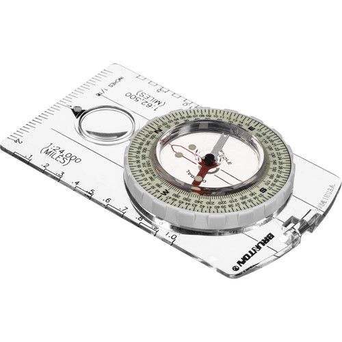  Brunton 8010 Classic Glow/Mils Global Map Compass