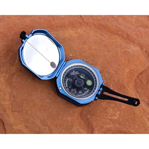  Brunton Standard Transit Compass (Quadrant 0-90, Blue)