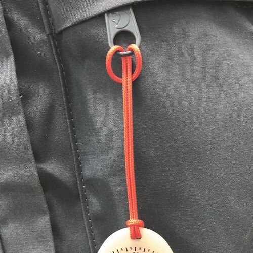  Brunton Tag-Along 9041 Glow Keychain Compass
