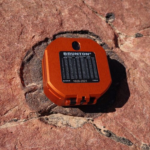  Brunton Standard Transit Compass (Azimuth 0-360, Orange)