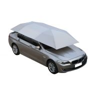 Brush NINTE Car Tent Automatic Folded Remote Control Portable Auto Protection Umbrella Shelter Car Hood 82x157 inches (silver)