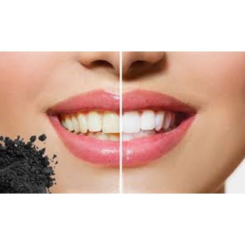  Brushrite Food Grade 100% Pure All Natural Coconut Shell Activated Charcoal for Teeth Whitening, Mint