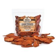 Brutus & Barnaby Sweet Potato Dog Treats- Dehydrated North American All Natural Thick Cut Sweet Potato Slices, Grain Free, No Preservatives Added, Best High Anti-Oxidant Healthy Do