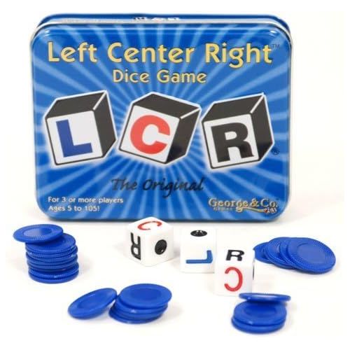 브라이벨리 [아마존베스트]Original LCR Left Center Right Dice Game