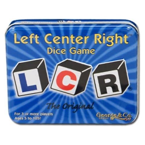 브라이벨리 [아마존베스트]Original LCR Left Center Right Dice Game