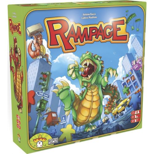 브라이벨리 Brybelly Rampage Board Game