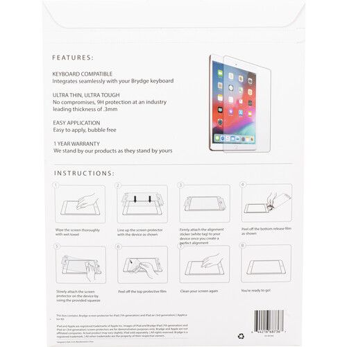  Brydge Tempered Glass Screen Protector for the 10.5