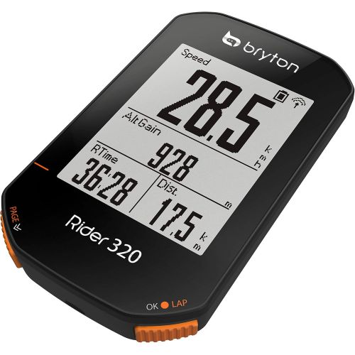  [아마존베스트]Bryton Rider 320T GPS Bike/Cycling Computer, Sensor Bundle. 5 Satellite Systems Support. 35hrs Long Battery Life. Support ANT+/BLE Speed, Cadence, heartrate Monitor sensors, ANT+ P