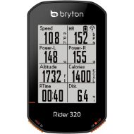 [아마존베스트]Bryton Rider 320E GPS Bike/Cycling Computer. Simple but Powerful. Support 5 Satellite Systems. 35hrs Long Battery Life. Support ANT+/BLE Cadence, Speed, HRM Sensors. Support ANT+ P