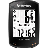 Bryton Rider 15 neo GPS Bike/Cycling Computer Device Only: Twist Click Go! 3 Satellite System. 16 Hr Battery Life. Supports BLE Speed, Cadence, Heart Rate Sensors. Backlight. Smart