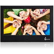 [아마존베스트]Bsimb BSIMB Digital Picture Frame 7 Inch 800x480(16:9) Digital Photo Frame with Built-in Calendar/Clock and Auto Turn On/Off Function Support Up to 32GB SD/MMC/SDHC Card (Black)