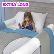 [아마존베스트]BuBumper [1-Pack] Foam Bed Rails for Toddler | Soft Bed Bumper for Kids, Special Needs, Elderly | Baby Bed Guard | Child Bed Safety Side Rails With Water Resistant Washable Cover