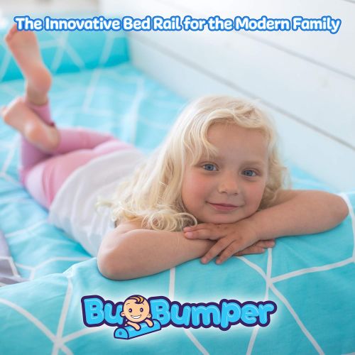  [아마존베스트]BuBumper [1-Pack] Foam Bed Rails for Toddler | Soft Bed Bumper for Kids, Special Needs, Elderly | Baby Bed Guard | Child Bed Safety Side Rails With Water Resistant Washable Cover