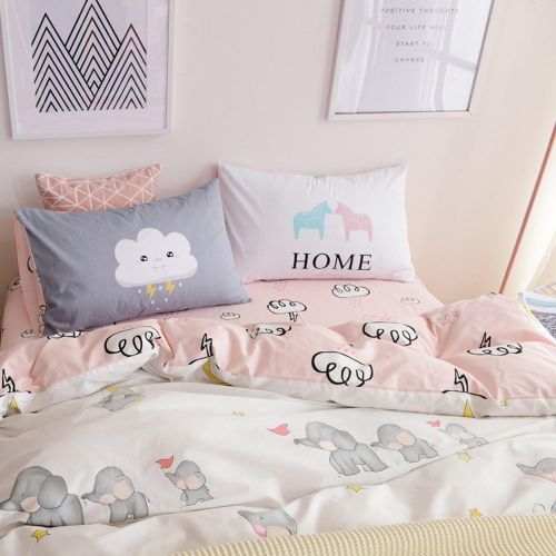  BuLuTu Cartoon Sports Cars Print Boys Duvet Cover Queen Cotton Blue Darker White,Red Yellow Green Trucks Transport Vehicles Reversible Kids Bedding Sets Full Teen Comforter Cover,N