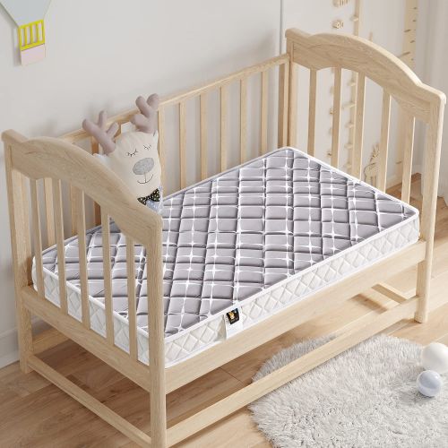  Bubble bear Premium Foam Hypoallergenic Infant Crib Mattress 52 x 27.6 x 5, Toddler Mattress, Ideal Mattress Firmness, Featuring Soft, Sturdy and Beautifully Designed，Toddler Bed M