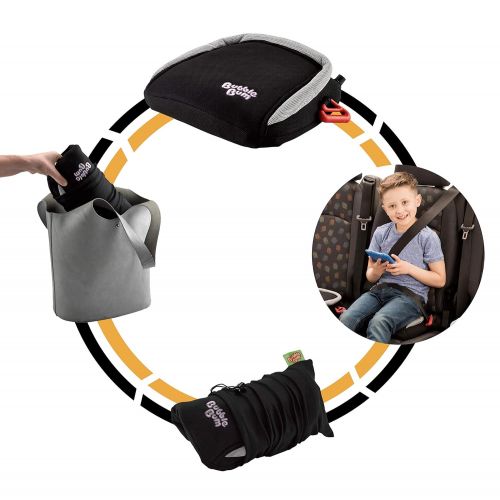  [아마존베스트]BubbleBum Inflatable Backless Booster Car Seat, Black