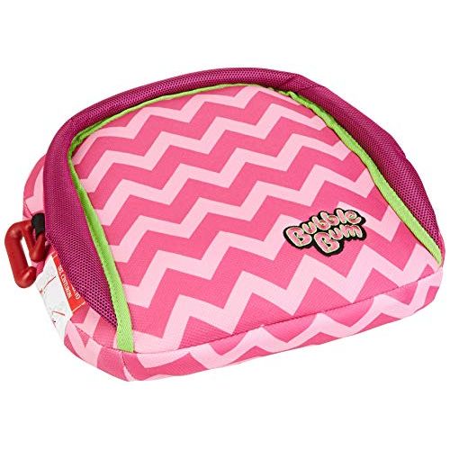  [아마존베스트]BubbleBum Inflatable Backless Booster Car Seat, Pink Chevron