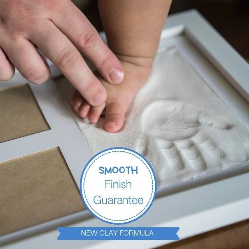  Bubzi Co Baby Handprint and Footprint Kit for Baby Girl Gifts & Baby Boy Gifts, Unique Baby Shower Gifts, Personalized Baby Gifts for Baby Registry, Keepsake Box for Room Wall Nurs