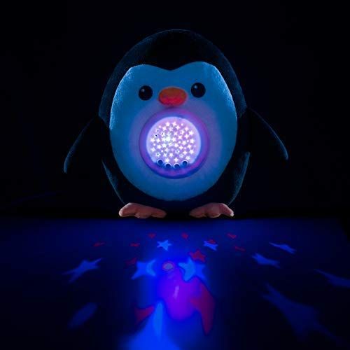  Bubzi Co Baby Toys Penguin White Noise Sound Machine, Toddler Sleep Aid Night Light, Unique Baby Girl Gifts & Baby Boy Gifts, Baby Shower Gifts, Portable Baby Soother, New Baby Gif