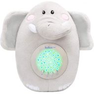 Bubzi Co Baby Toys Elephant White Noise Sound Machine, Toddler Sleep Aid Night Light, Unique Baby Girl Gifts & Baby Boy Gifts, Baby Shower Gifts, Portable Baby Soother, New Baby Gi