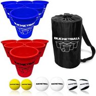 [아마존 핫딜]  [아마존핫딜]Bucket Ball - Beach Edition - Ultimate Beach, Pool, Yard, Camping, Tailgate, BBQ, Backyard, Lawn, Water, Wedding, Events, Indoor, Outdoor Game  Best Gift Toy for Boys, Girls, Teen