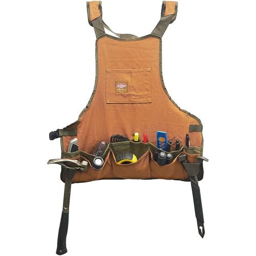  Bucket Boss Duckwear SuperBib Work Apron in Brown, 80200